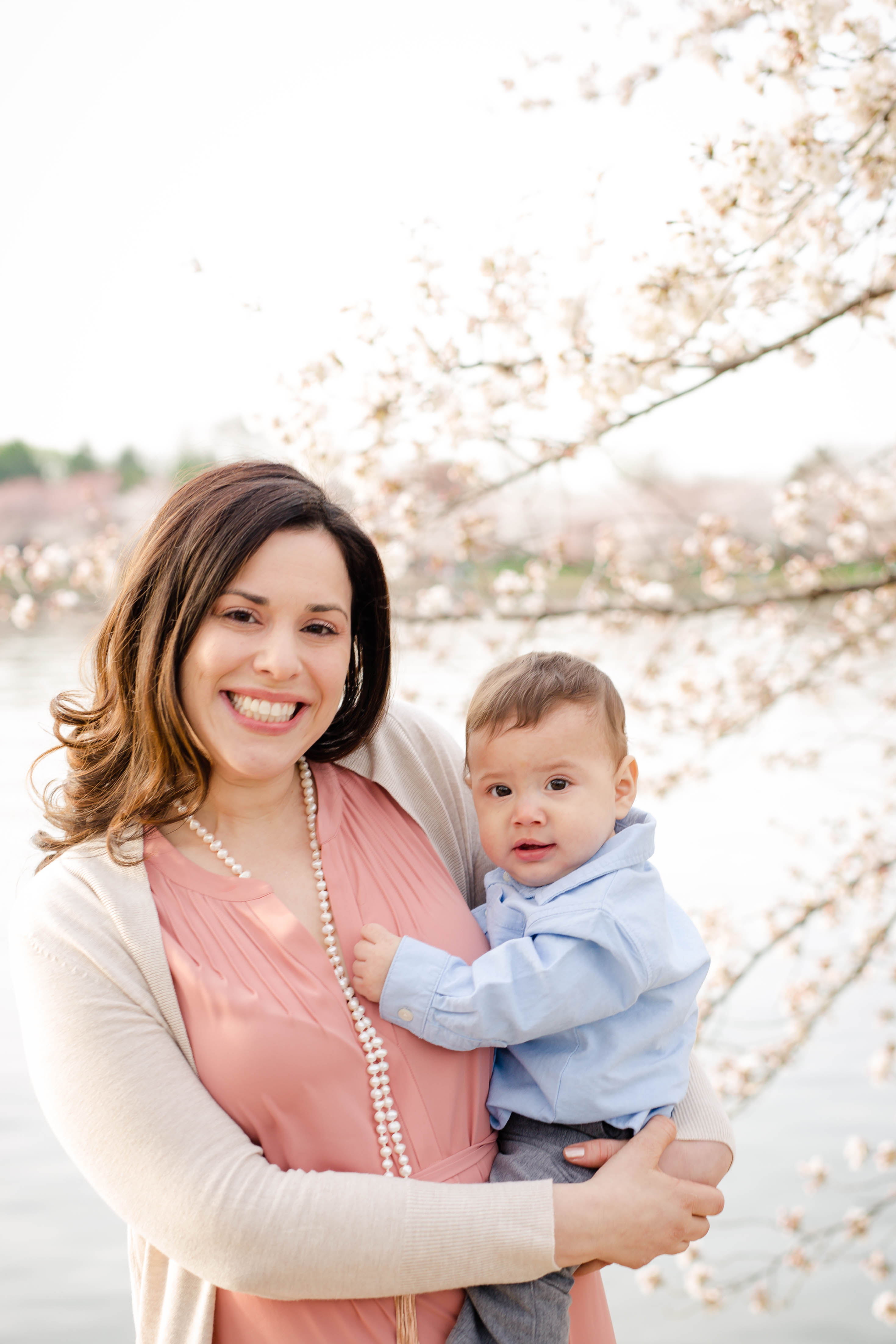 Family Photos - The Wintters at Cherry Blossoms | Rachel E.H. Photography