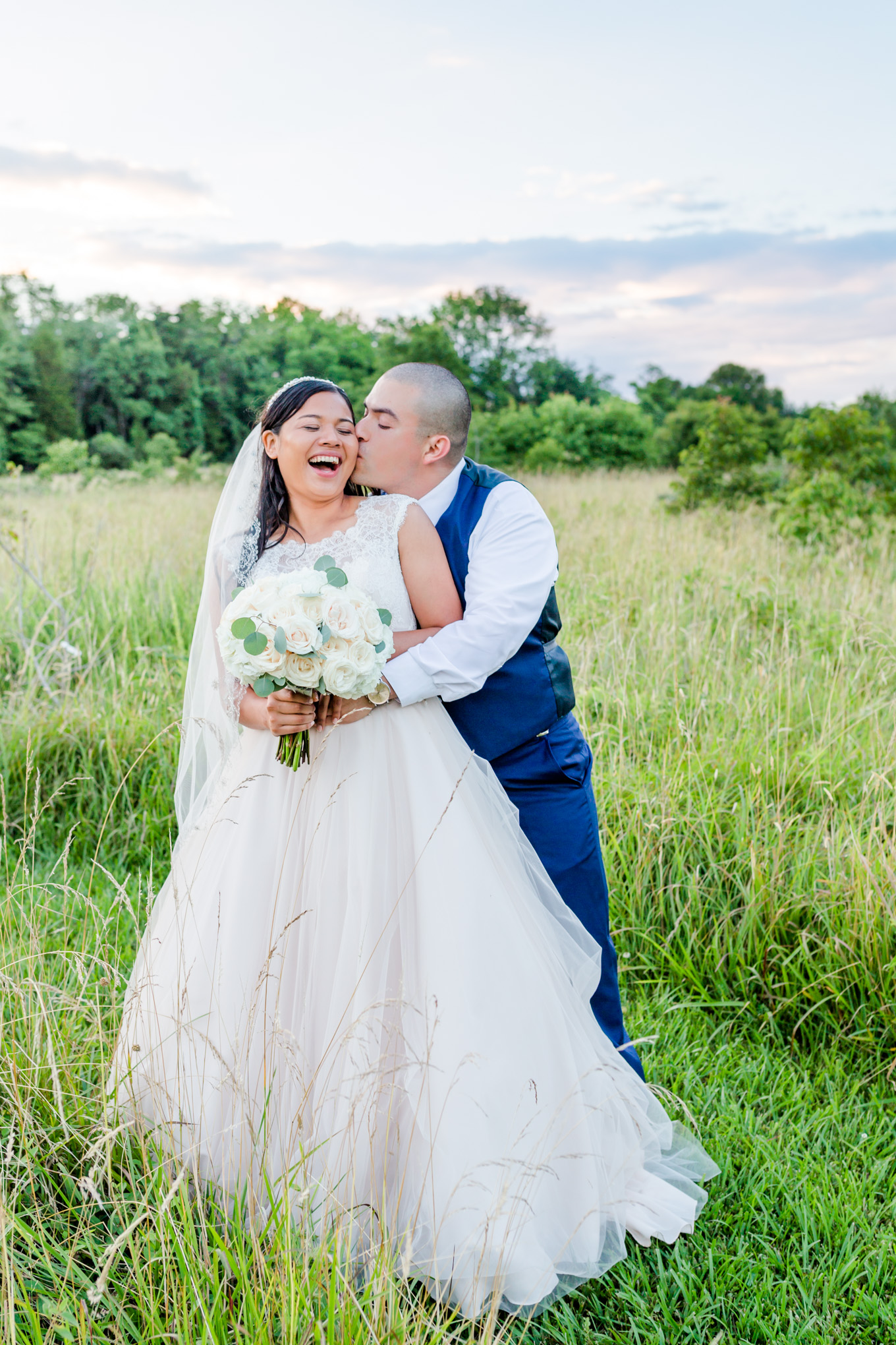 staycation over, staycation, bride and groom, wedding portraits, magic hour, Rust Manor House