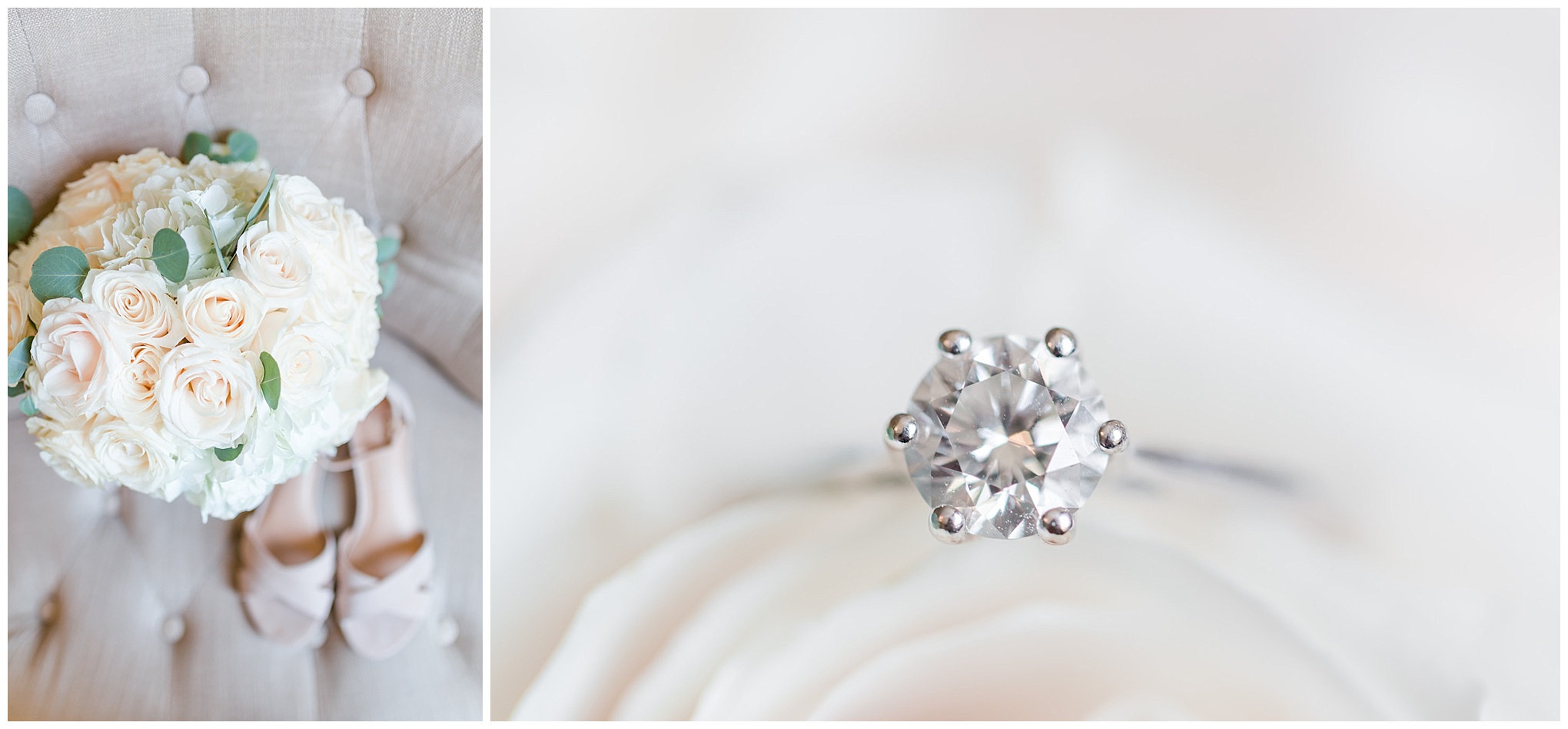 make the most of your wedding day, brilliant cut diamond, engagement ring, wedding rings, elegant bride, Rust Manor House