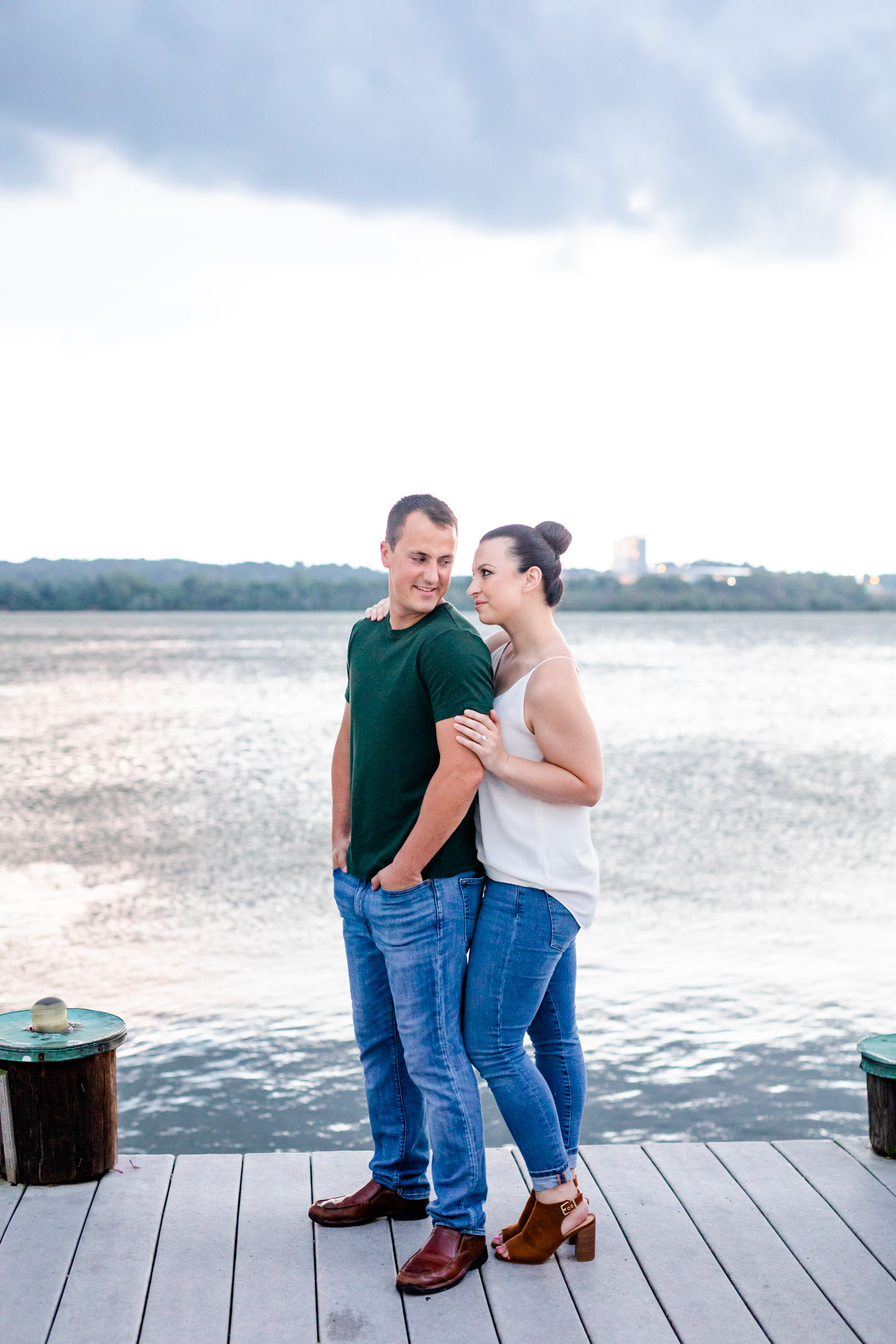 Carlyle House engagement photos, Carlyle House, Alexandria engagement photos, Old Town Alexandria engagement photos, Old Town Alexandria, Alexandria engagement photos, Alexandria Virginia, classic engagement photos, historic homes engagement photos, casual engagement photos, Rachel E.H. Photography, romantic portraits, waterfront engagement photos