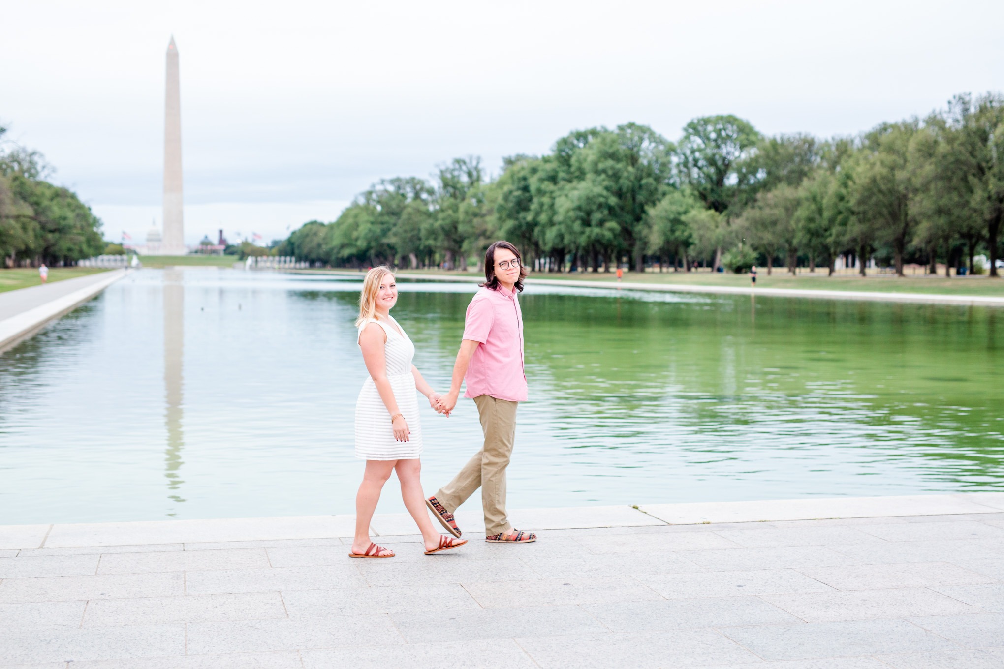 Lincoln Memorial Surprise Proposal | Showit Blog