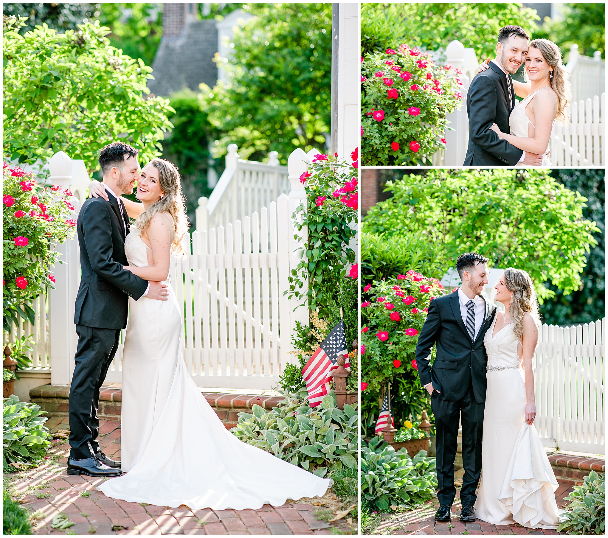 glowing spring Alexandria elopement, Alexandria wedding photographer, Old Town wedding photographer, Old Town Alexandria, Old Town wedding, spring wedding, DC area wedding, DC wedding photographer, Rachel E.H. Photography, classic bride and groom, newlywed portraits